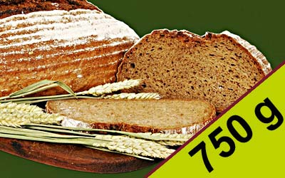 Stollberger Brot - Roggenmischbrot mit Schrot 